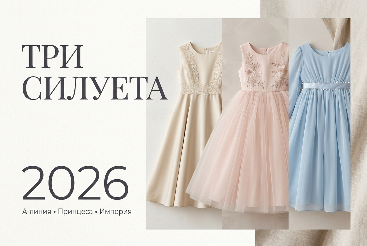 Силуетите, които определят детската мода 2026: А-линия, принцеса или империя?
